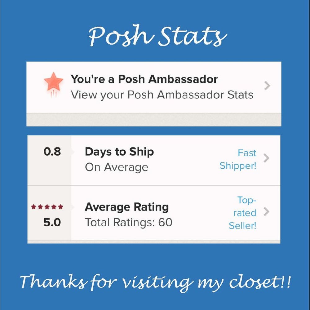 💙 Poshmark Ambassador & Top-Rated Seller 💙